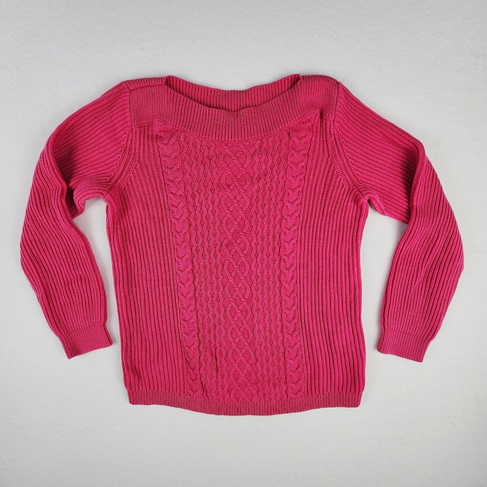 Tommy HIlfiger Womens Sweater Size M PInk